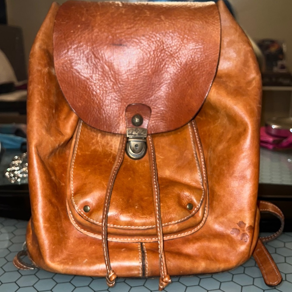 Patricia Nash backpack 100% Italian leather